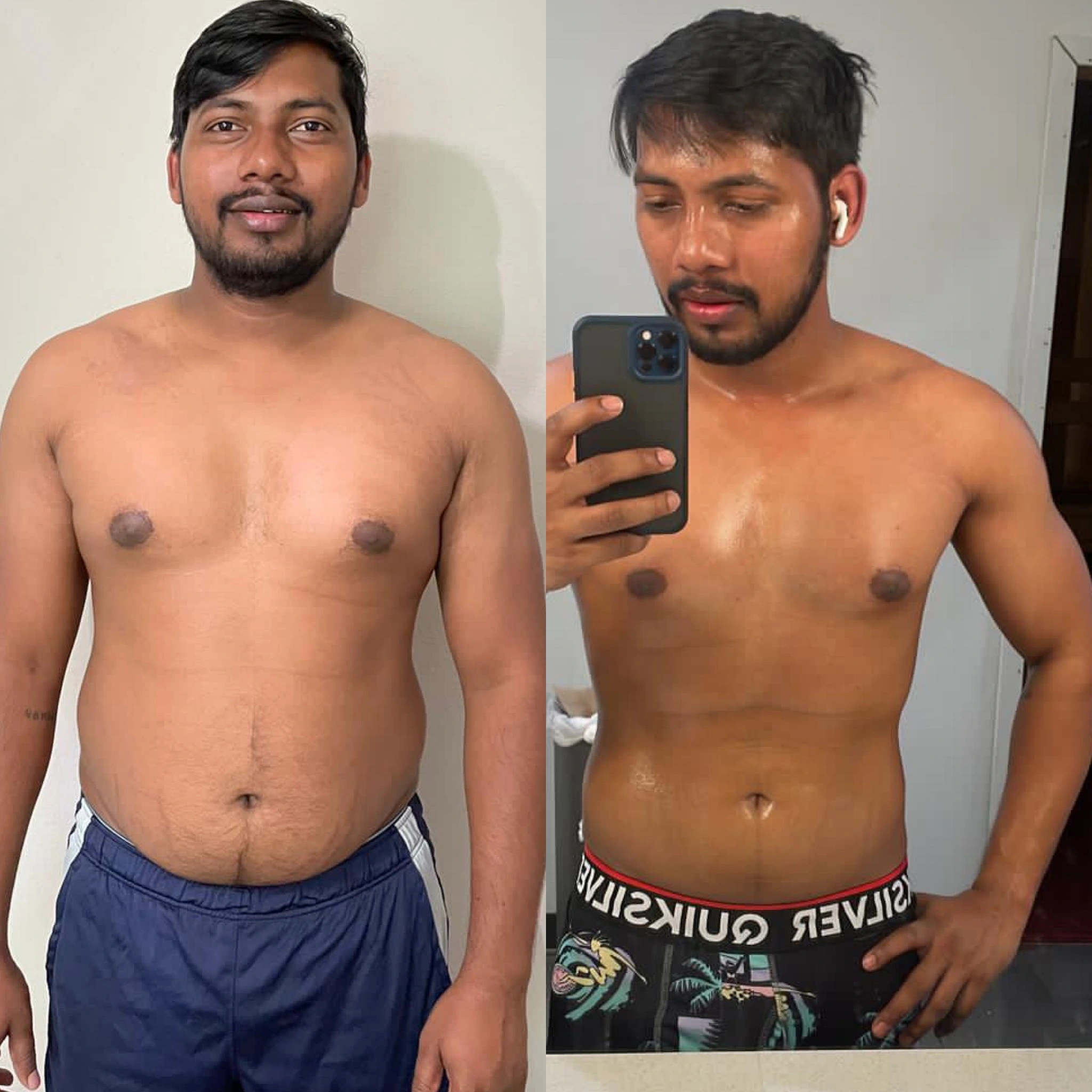 Vamshi Glow up 16 Weeks transformation